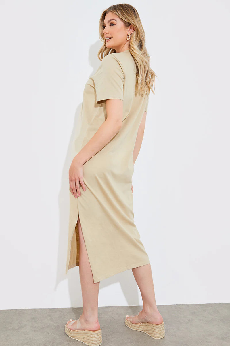Oversized Midaxi T-Shirt Dress
