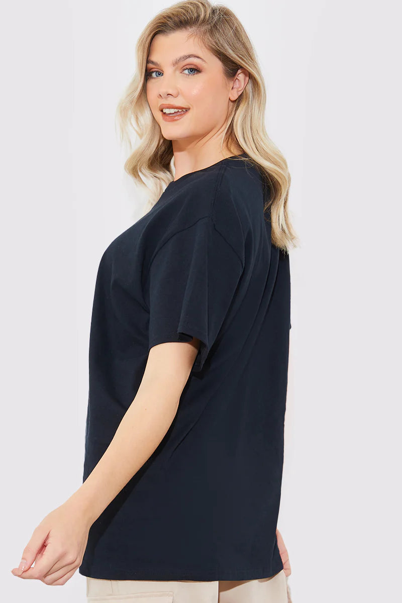 Minimalist Paris Slogan T Shirt