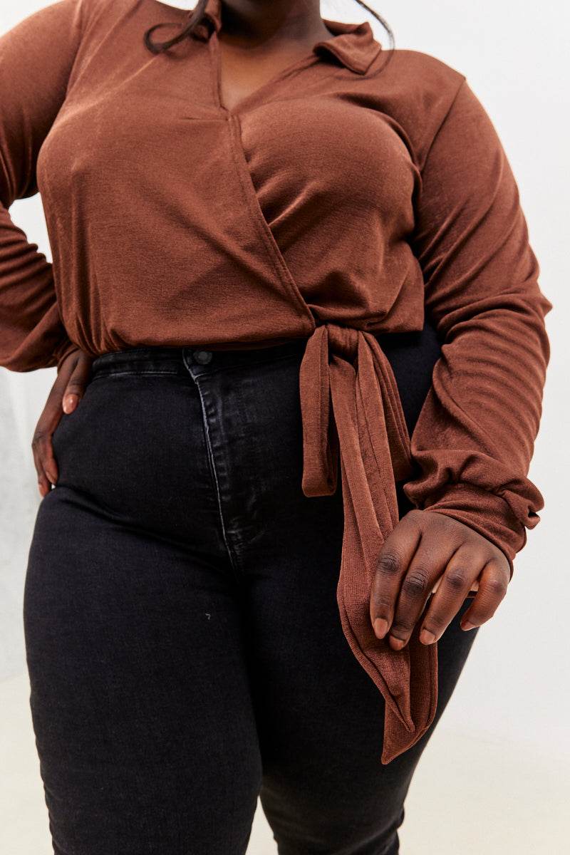 Acetate Slinky Bodysuit