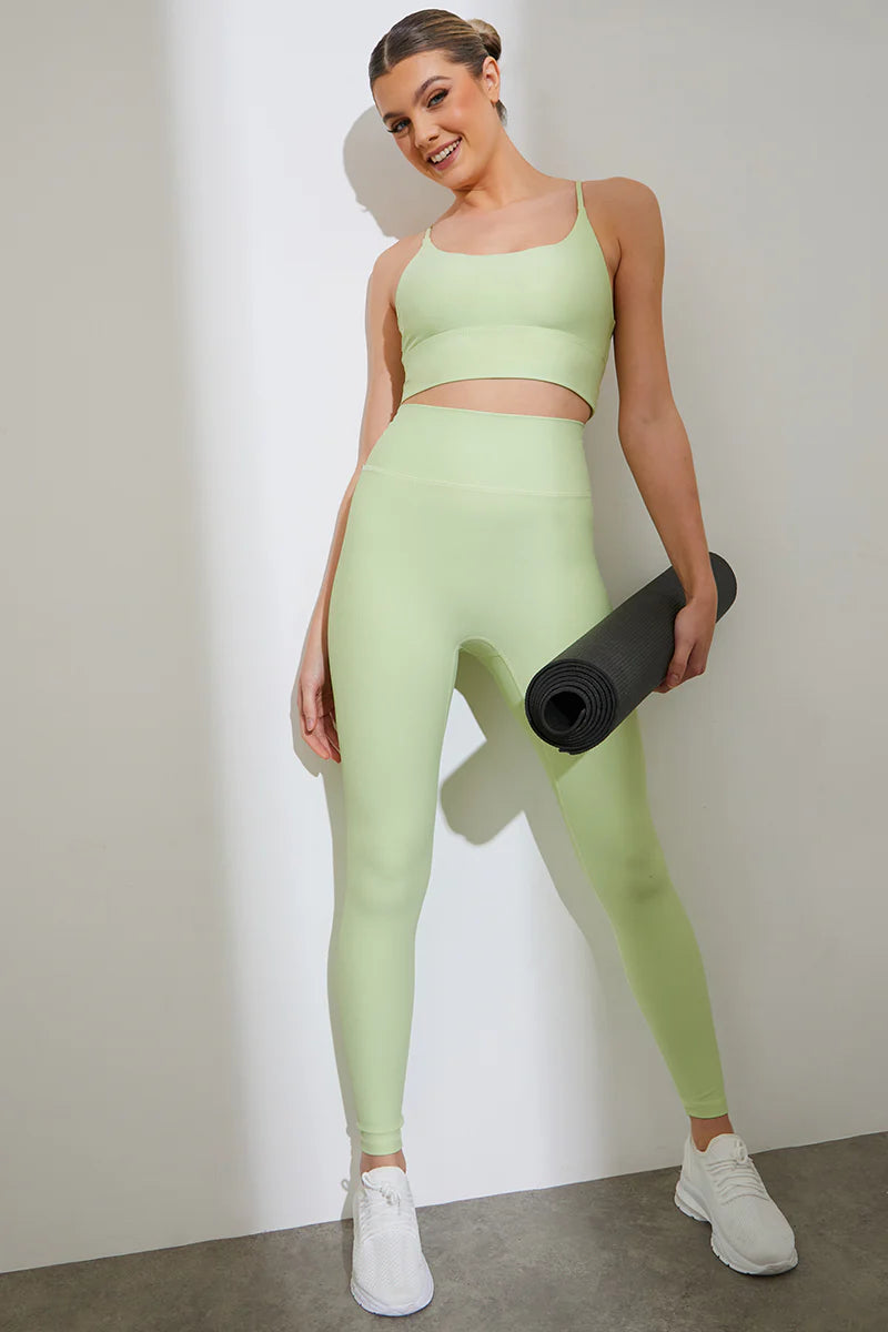 Sculpt Ribbed Sports Leggings