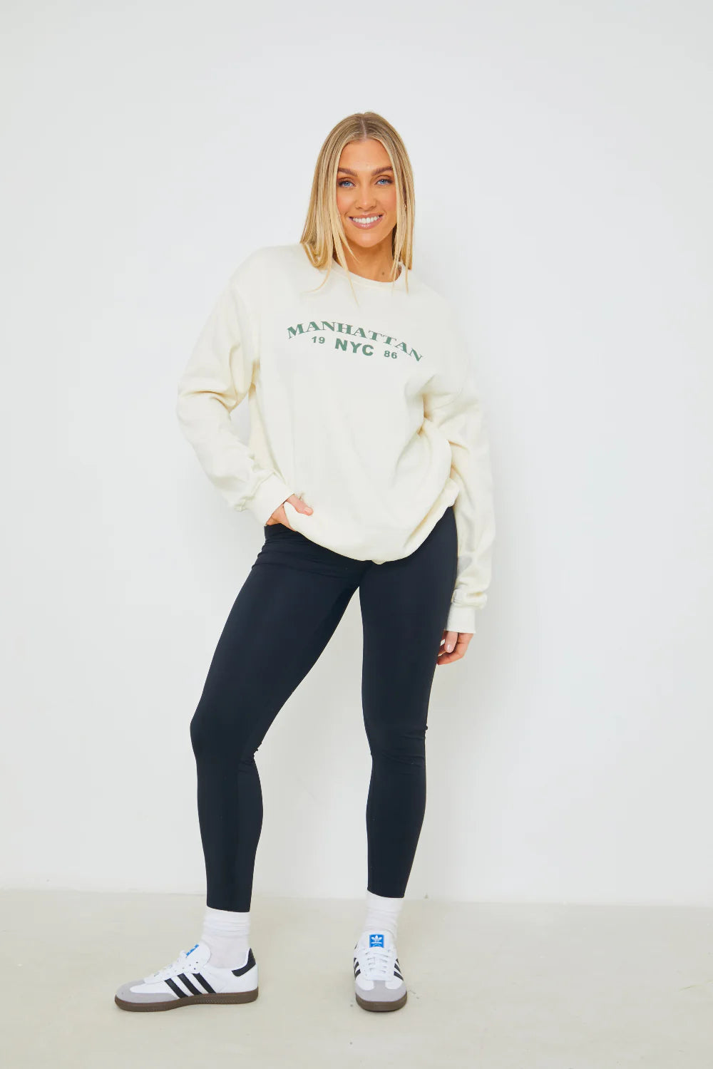 Manhattan Slogan Sweater