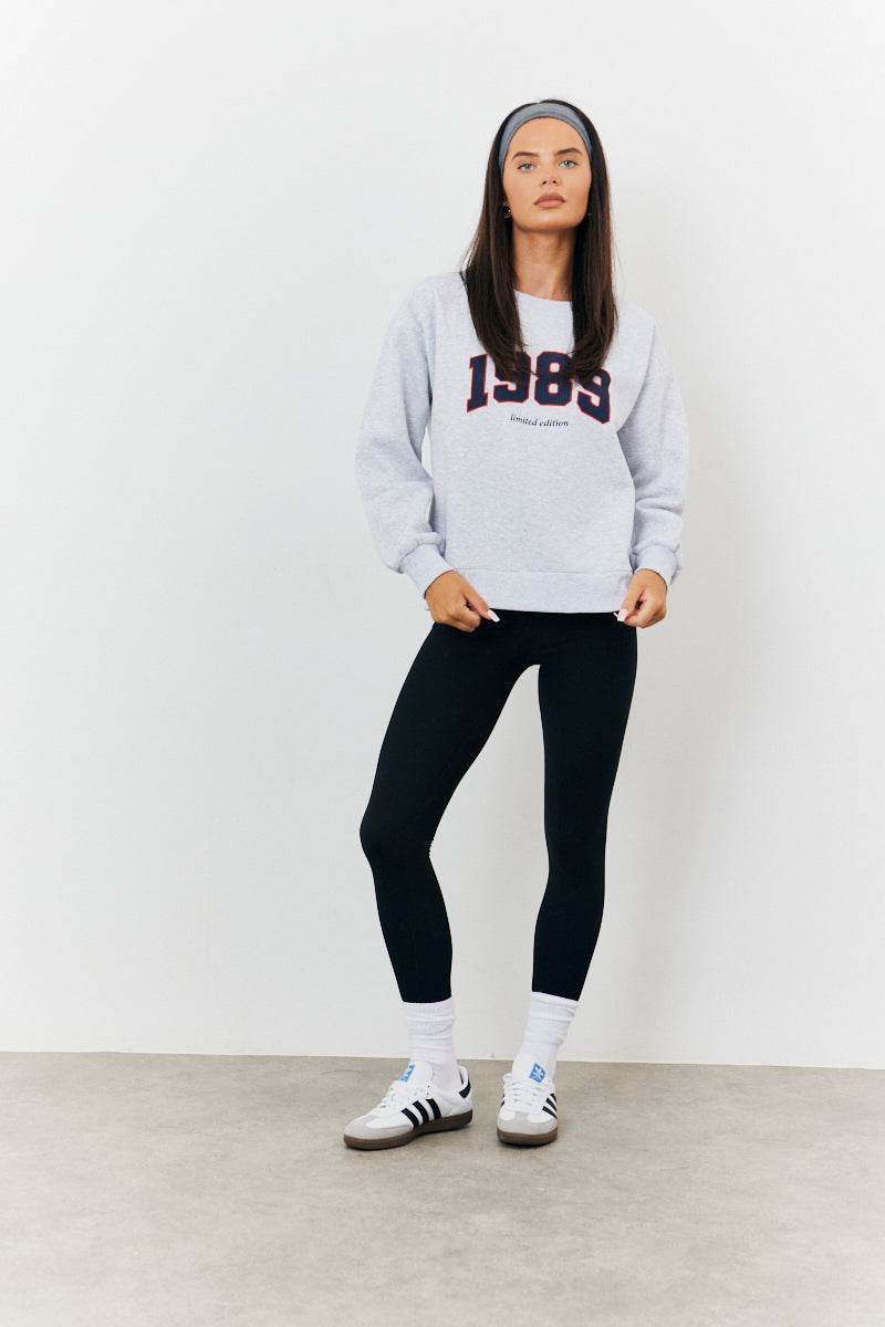 1989 Printed Graphic Sweatshirt