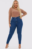 Stretch High Waisted Skinny Jeans