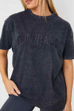 Colorado' Acid Wash Slogan T-Shirt