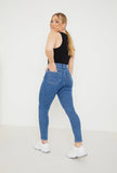 High Waisted Stretch Skinny Jeans