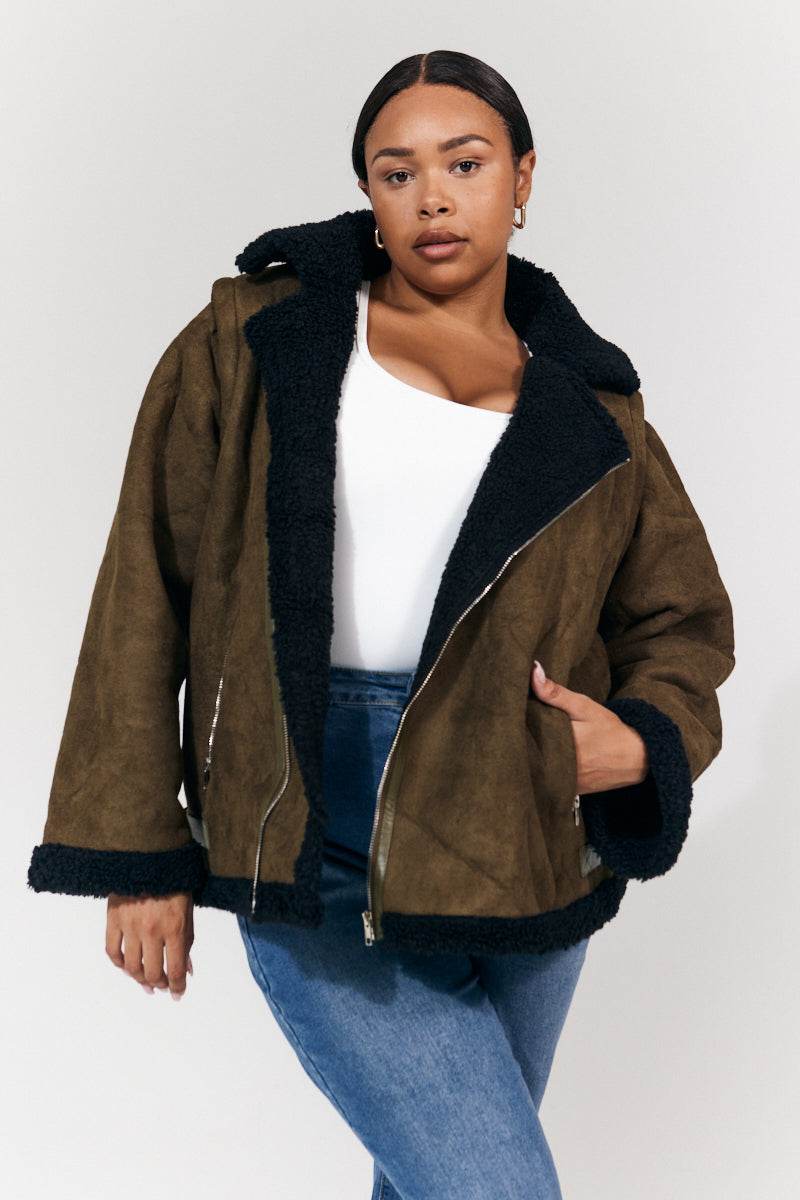 2 in 1 Aviator Coat/Gilet