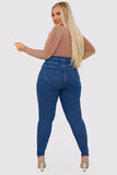 Stretch High Waisted Skinny Jeans