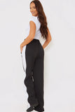 Stripe Wide Leg Trousers