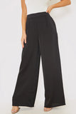 Satin Wide Leg Trousers