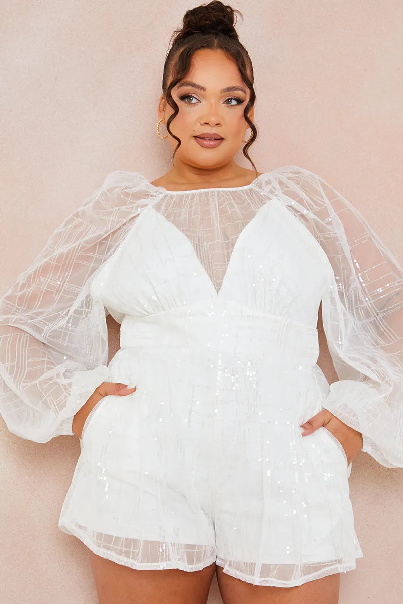 Premium Sequin Playsuit