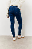Indigo Adjustable Skinny Jeans