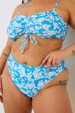 Floral High Leg Bikini Brief