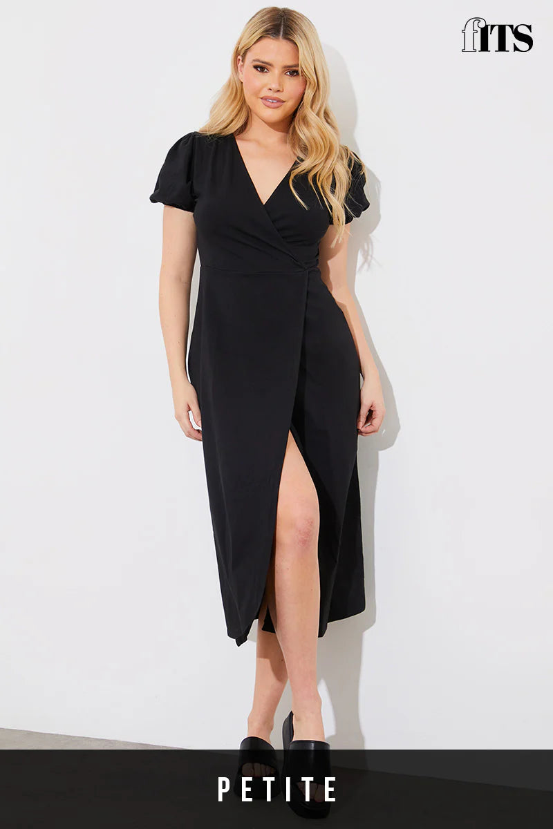 Wrap Midaxi Dress