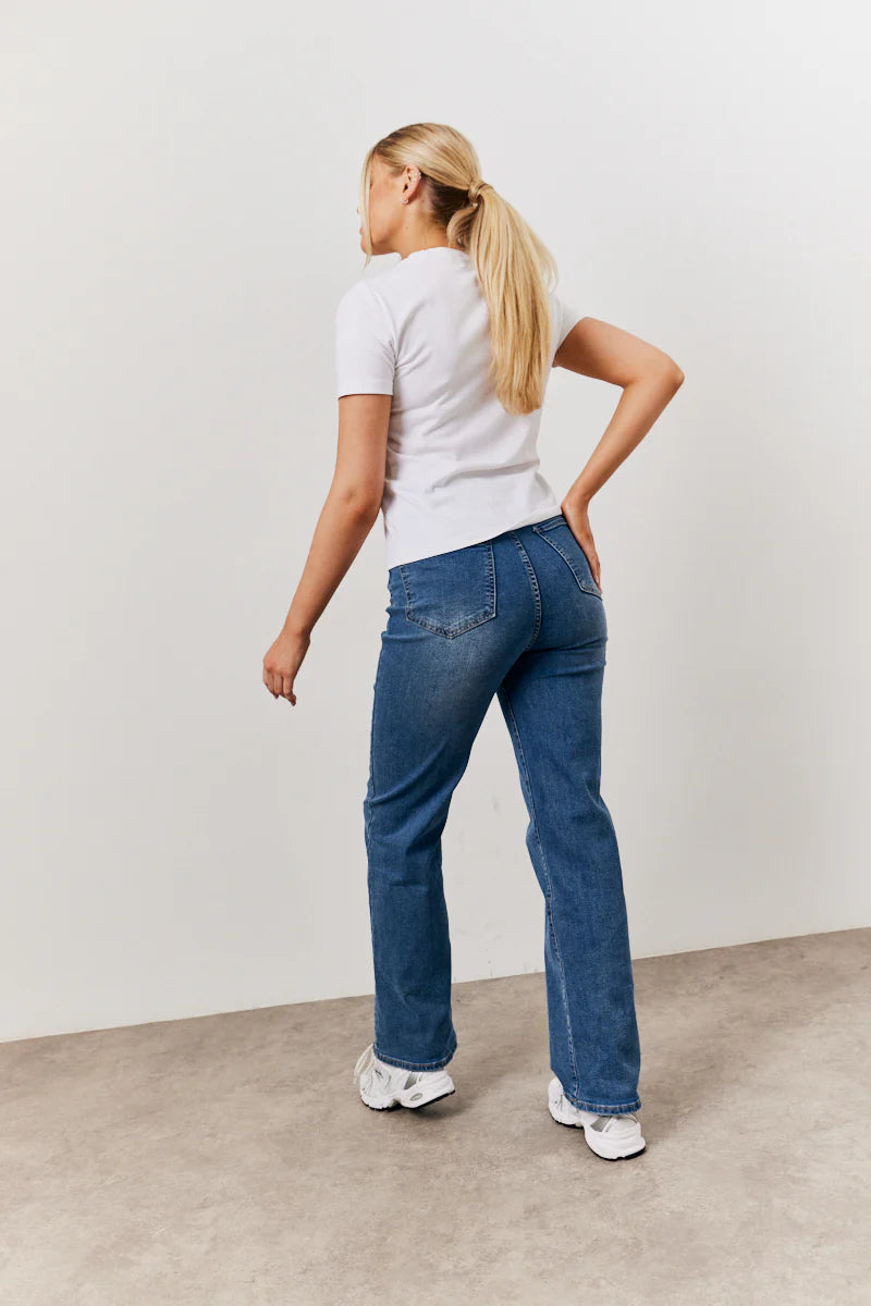 Black and White 2 Pack Slim Fit Crew Neck T-Shirt