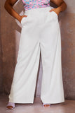 Tailored Wide Leg Trousers