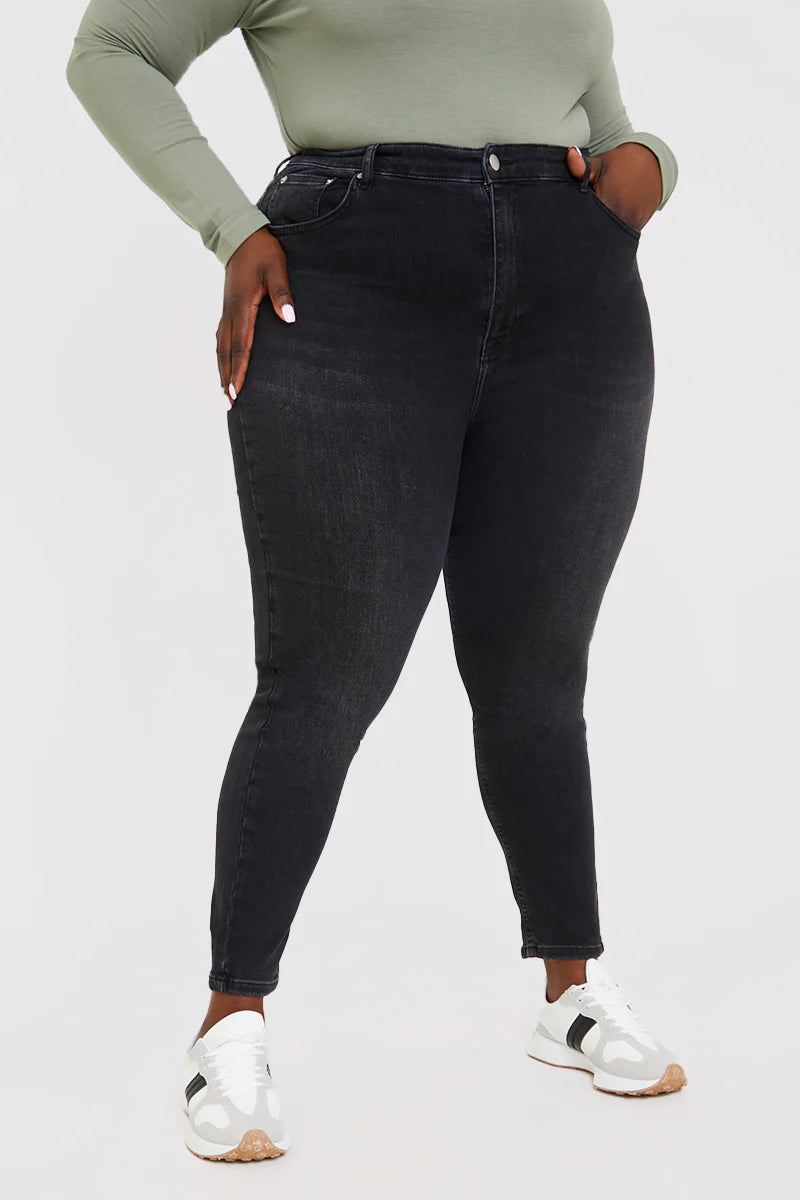 High Waisted Skinny Jeans