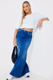 Denim Maxi Skirt