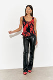 Abstract Scoop Cami Top