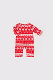 Babies 'Christmas Crew' Matching Family PJ Romper