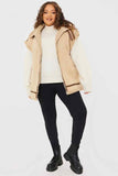 Shearling Sleeveless Aviator Gilet
