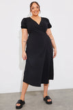 Wrap Midaxi Dress