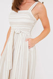 Stripe Midi Dress