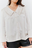 Oversized Collar Blouse