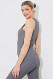 Active Sculpt Ribbed Fitted Sports Vest