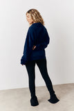 Black Sculpt & Control High Waisted Split Hem Ribbed Legging