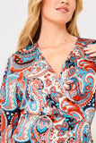 Satin Ruched Mini Dress