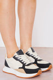 Contrast Detail Sporty Trainers