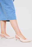 Slingback Pointed Kitten Heels