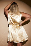 Liquid Satin Mini Dress