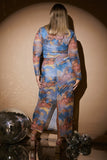 Marble Print Midaxi Co-Ord Skirt