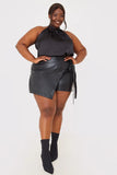 Satin Halter Neck Top