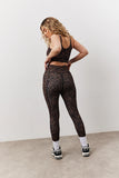 Leopard Print Racer Back Sports Co-Ord Bra