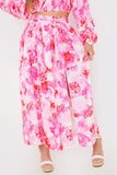 Thigh Split Midi Skirt