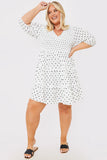Shirred Smock Dress