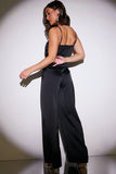Satin Wide Leg Trousers