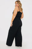 Strappy Wide Leg Jumpsuit