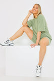RIBBED CYCLING SHORTS