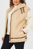 Shearling Sleeveless Aviator Gilet