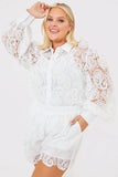 Lace Co-Ord Shorts