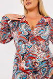 Satin Ruched Mini Dress
