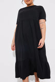 Smock Midaxi T-Shirt Dress