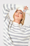Stripe Crew Neck Jumper