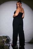 Wide Leg Seam Front Tailored Trouser