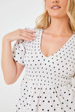 Shirred Smock Dress