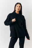 Brushed Rib Co Ord Hoodie