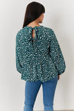 Floral Printed Smock Top